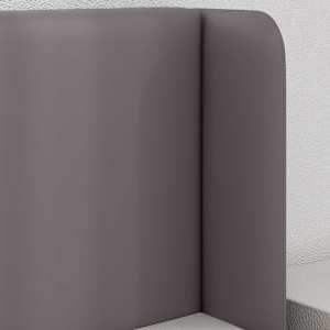 Uši čela postele 2 pcs Šedá 40 x 16 x 5 cm - obrázek 4