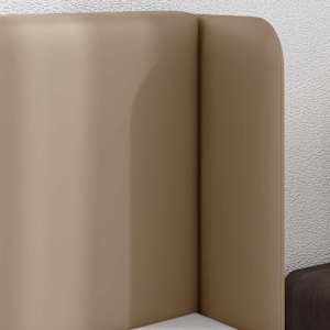 Uši čela postele Hnědá 40,5 x 40,5 x 4 cm PVC - obrázek 4