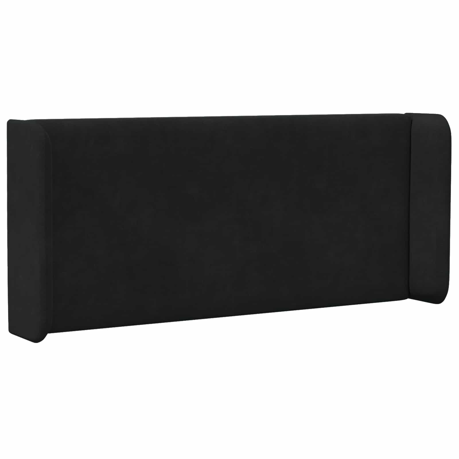 Thumbnail - vidaXL Kopfteil Ohr Schwarz 40,5 x 40,5 x 4 cm Samt