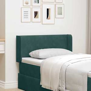 Ušesni vzglavnik Zelena 40,5 x 40,5 x 4 cm Žamet