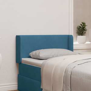 Ušesni vzglavnik Modra 40,5 x 40,5 x 4 cm Žamet