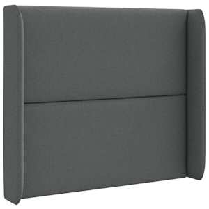 Uši čela postele Šedá 80 x 16 x 4 cm textil - obrázek 3