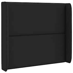 Uši čela postele Černá 80 x 16 x 4 cm textil - obrázek 3