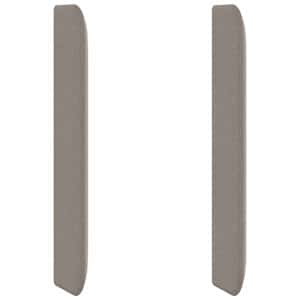 Uši čela postele Taupe 80 x 16 x 4 cm textil - obrázek 2
