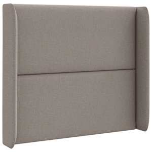 Uši čela postele Taupe 80 x 16 x 4 cm textil - obrázek 3