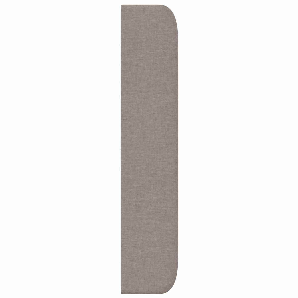 Hovedgærdeøre Gråbrun 80 x 16 x 4 cm Stof - Billede 7