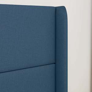 Uši čela postele Modrá 80 x 16 x 4 cm textil - obrázek 4