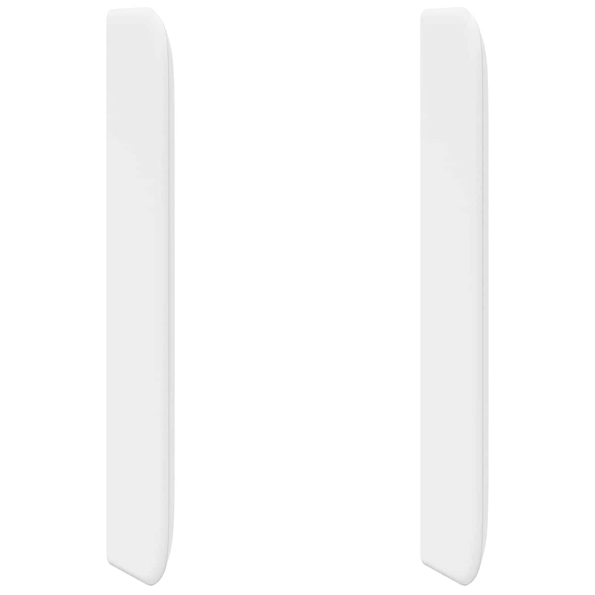 Hovedgærdeøre Hvid PVC - Billede 2
