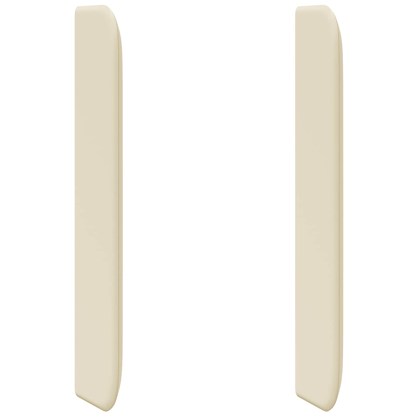 Thumbnail - vidaXL Kopfteil Ohr Creme 80 x 16 x 4 cm PVC