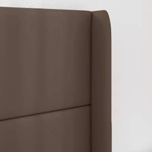 Uši čela postele Hnědá 80 x 16 x 4 cm PVC - obrázek 4