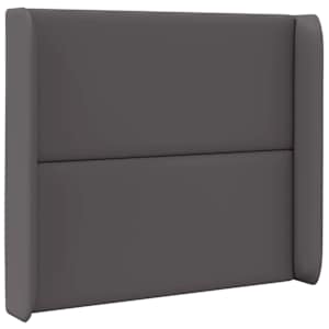 Uši čela postele Šedá 80 x 16 x 4 cm PVC - obrázek 3