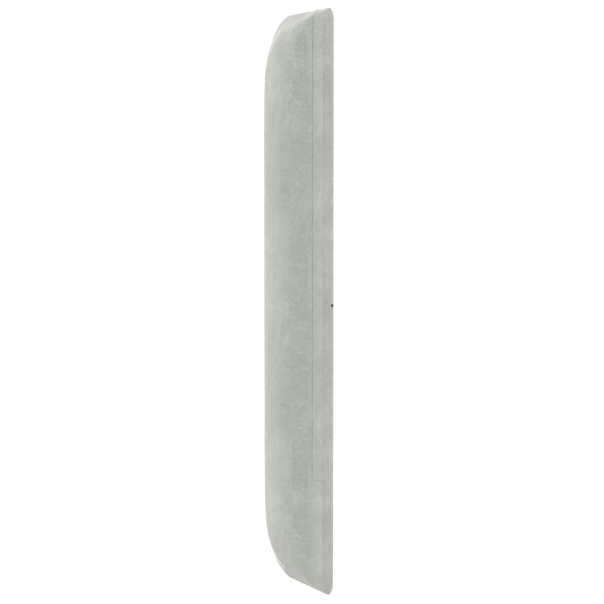 Hovedgærdeøre Lysegrå 80 x 16 x 4 cm Fløjl - Billede 8