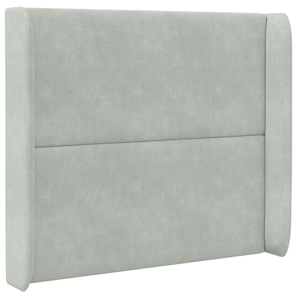 Hovedgærdeøre Lysegrå 80 x 16 x 4 cm Fløjl - Billede 3