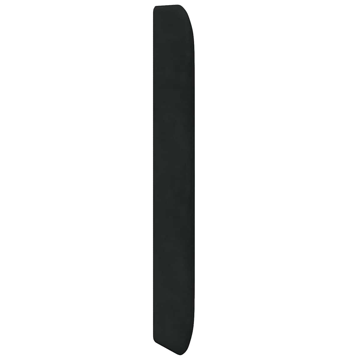 Hovedgærdeøre Sort 80 x 16 x 4 cm Fløjl - Billede 5