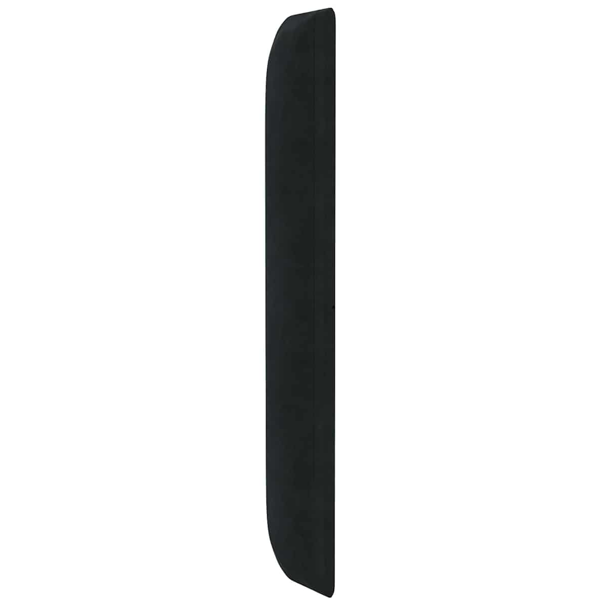 Hovedgærdeøre Sort 80 x 16 x 4 cm Fløjl - Billede 8