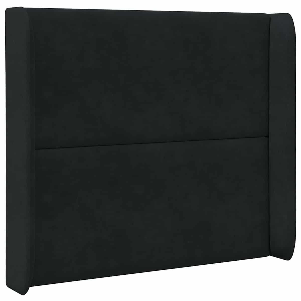 Hovedgærdeøre Sort 80 x 16 x 4 cm Fløjl - Billede 3