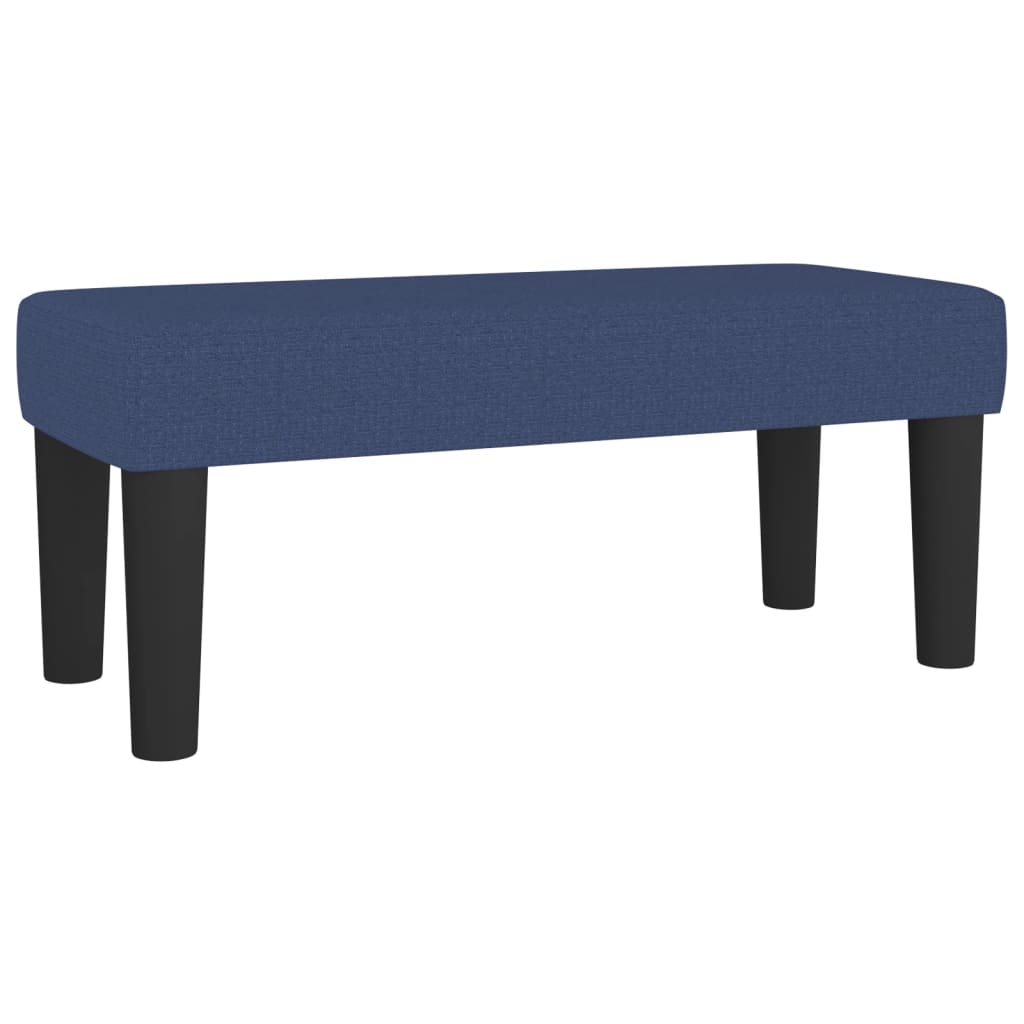 vidaXL Lavice modrá 70 x 30 x 30 cm textil