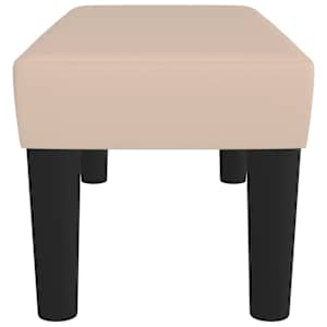 Lavice cappuccino 70 x 30 x 30 cm umělá kůže - obrázek 4