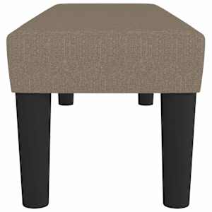 Lavice taupe 100x30x30 cm textil - obrázek 4