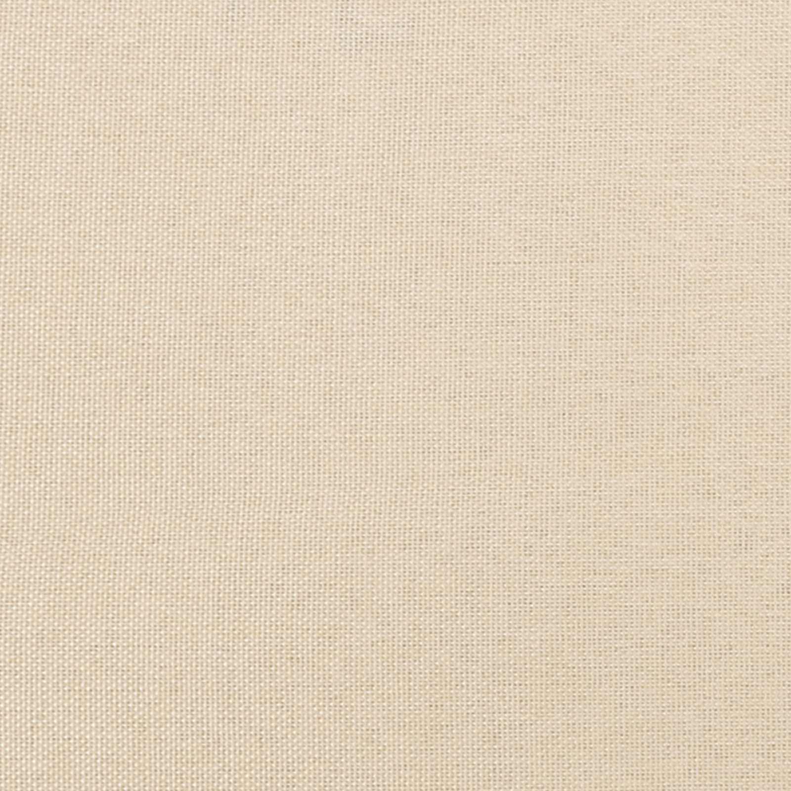 Bankje 100x30x30 cm stof crèmekleurig - Afbeelding 6