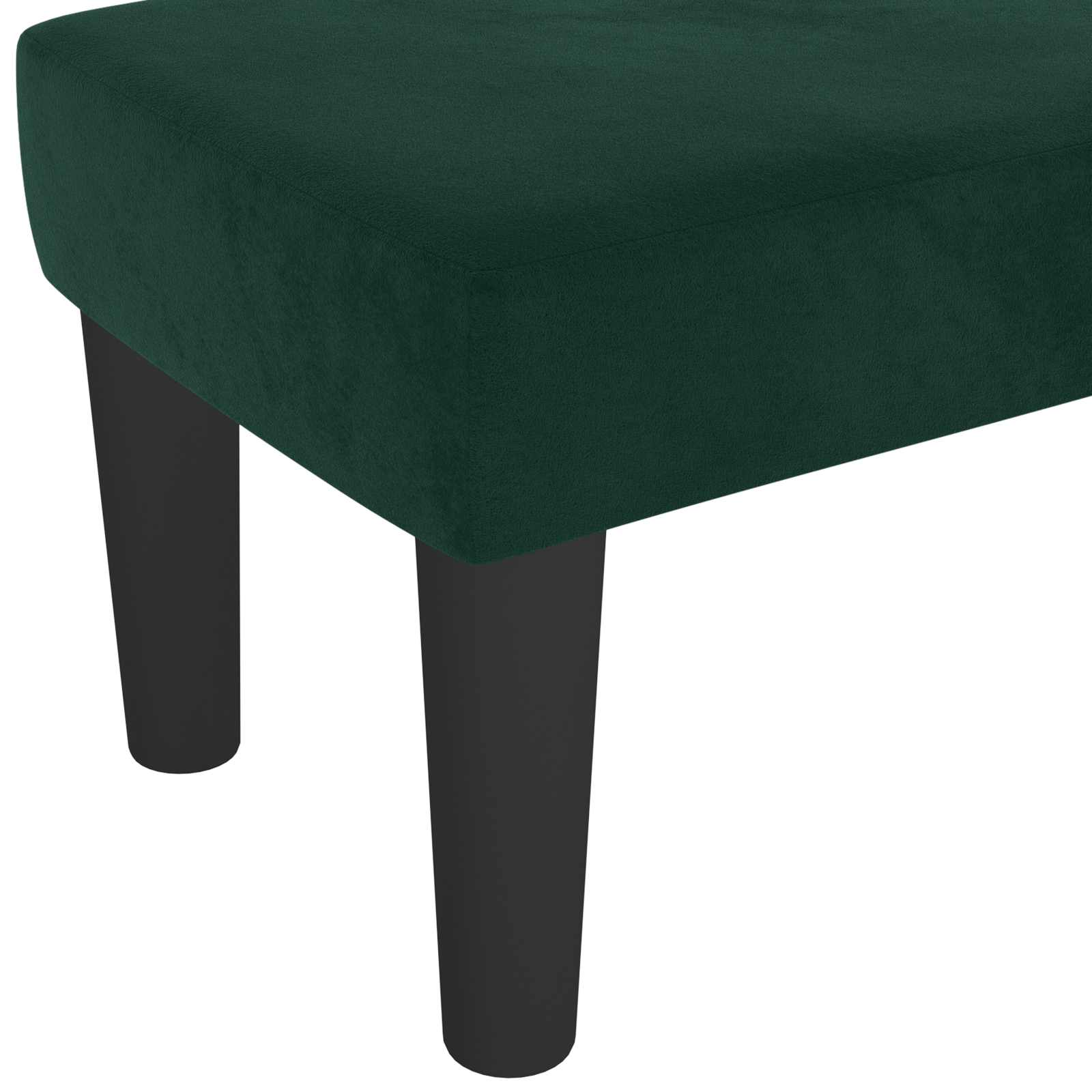 vidaXL Sitzbank Dunkelgrün 100x30x30 cm Samt – Bild 5