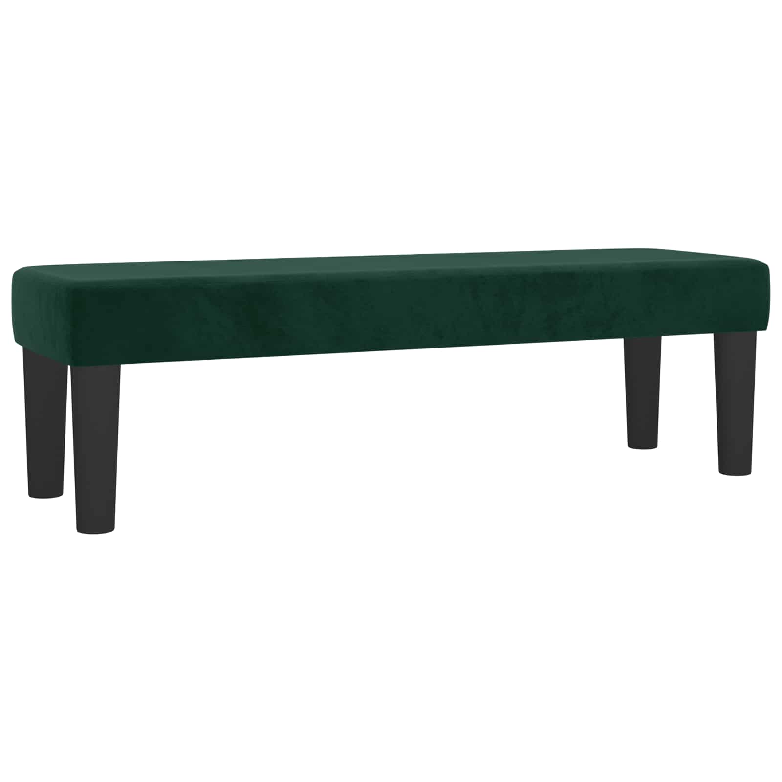 vidaXL Sitzbank Dunkelgrün 100x30x30 cm Samt – Bild 2
