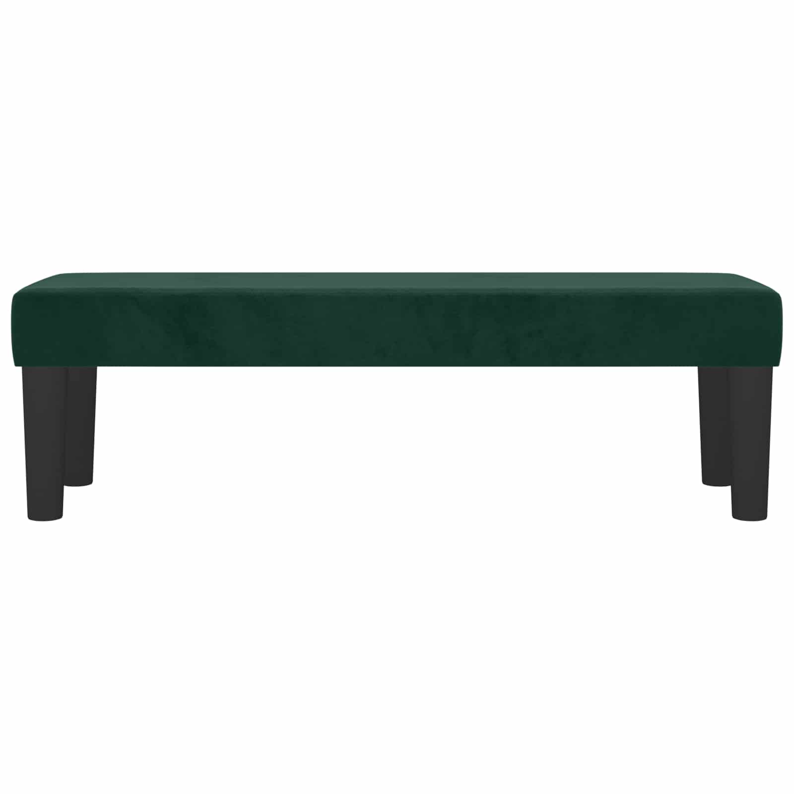 vidaXL Sitzbank Dunkelgrün 100x30x30 cm Samt – Bild 3