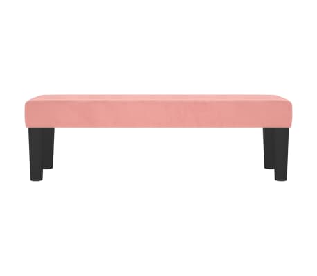 vidaXL Klupa ružičasti 100x30x30 cm bar&scaron;unasti