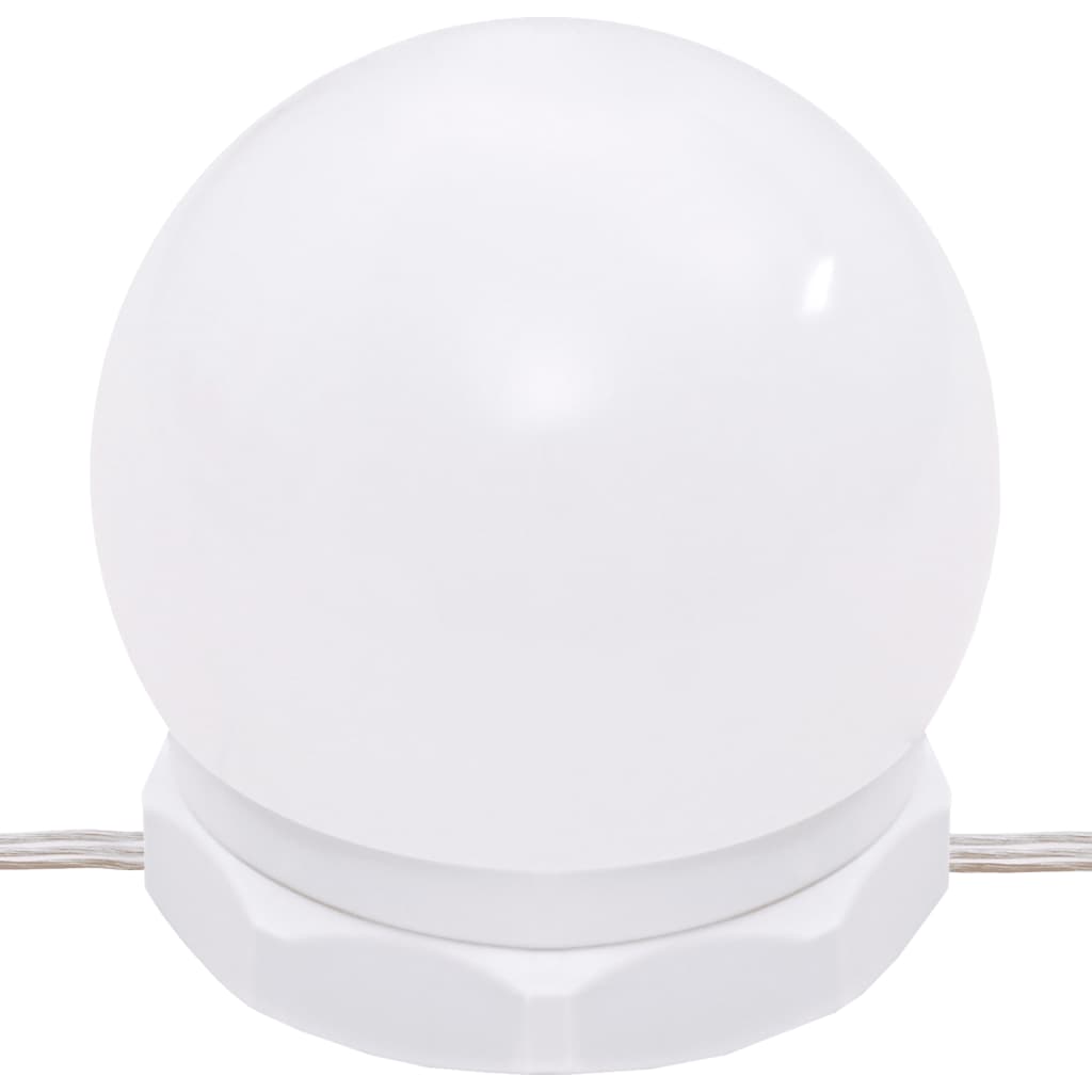 Tocador LED y Armario Madera Contrachapada Mueble Adorno Multicolor vidaXL - Imagen 28 de 52