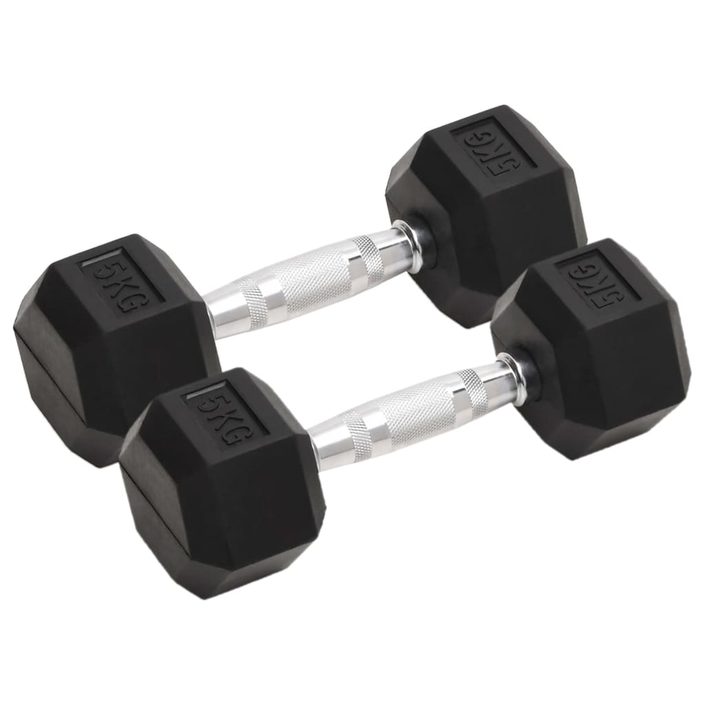 vidaXL Manualer 2 stk 5 kg totalt støpejern