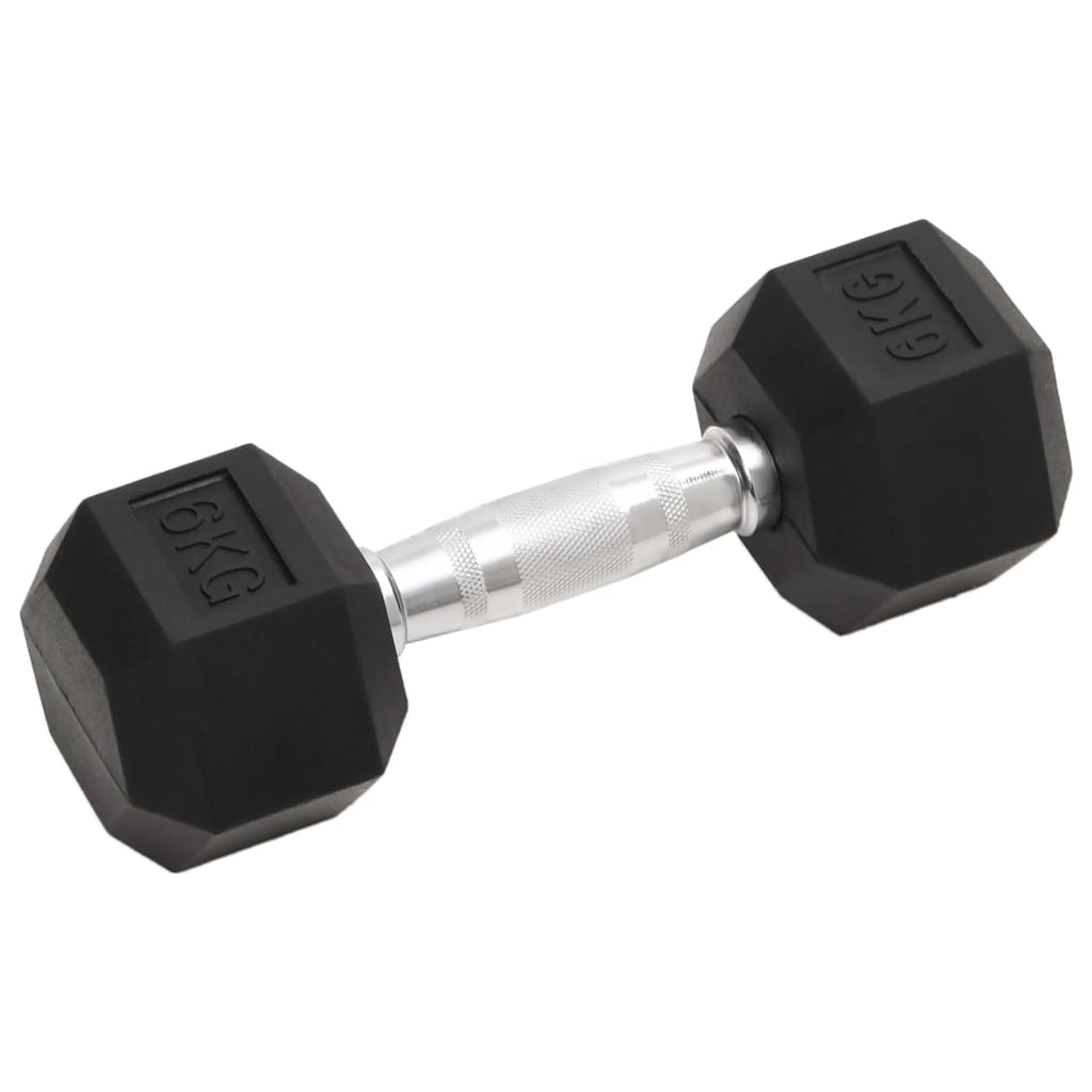 vidaXL 2 db öntöttvas egykezes súlyzó 12 kg