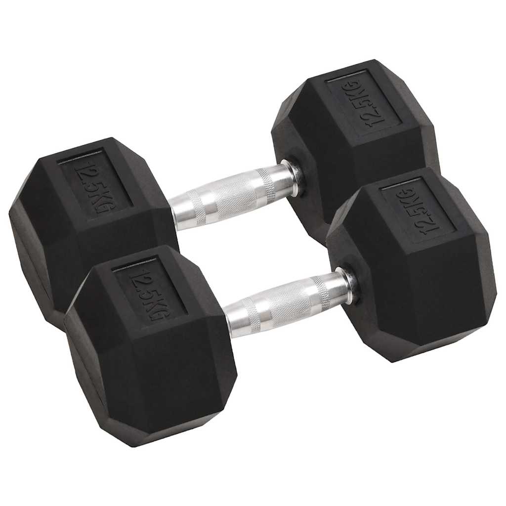 vidaXL Manualer 2 stk 12,5 kg totalt støpejern