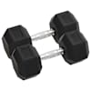 vidaXL hantlid 2 tk, 15 kg, t&auml;ismetallist