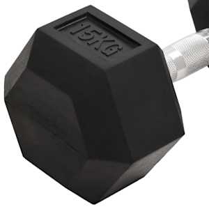Jednoruční činky 2 ks 30 kg celá litina - obrázek 6