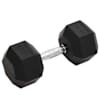 vidaXL hantel, 22,5 kg, malm