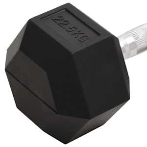 Jednoruční činka 22,5 kg litina - obrázek 5