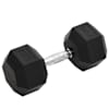 vidaXL hantel, 25 kg, malm