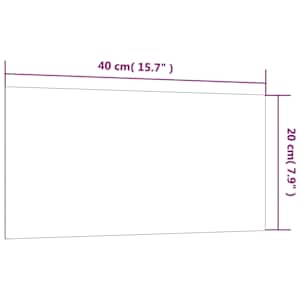 Nástěnná magnetická tabule černá 40 x 20 cm tvrzené sklo - obrázek 5