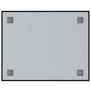 Nástěnná magnetická tabule černá 50 x 40 cm tvrzené sklo - obrázek 4