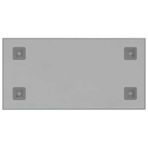 Nástěnná magnetická tabule bílá 60 x 30 cm tvrzené sklo - obrázek 4