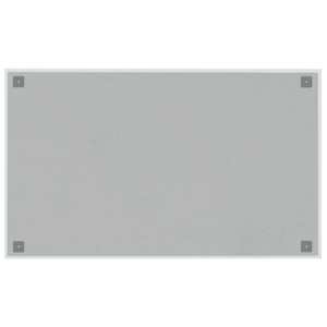 Nástěnná magnetická tabule bílá 100 x 60 cm tvrzené sklo - obrázek 4