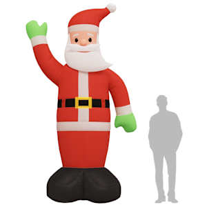 Nafukovací Santa Claus s LED diodami 370 cm - obrázek 11