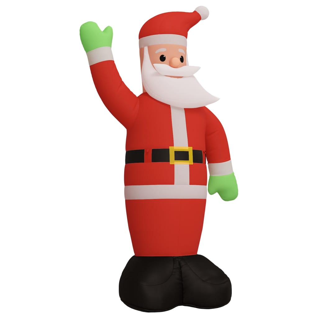 Image of vidaXL Christmas Inflatable Santa Claus with LEDs 370 cm