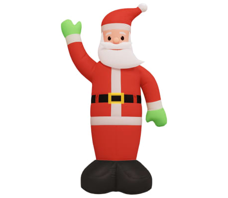 vidaXL Christmas Inflatable Santa Claus with LEDs 370 cm