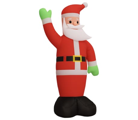 vidaXL Babbo Natale Gonfiabile con LED 1000 cm