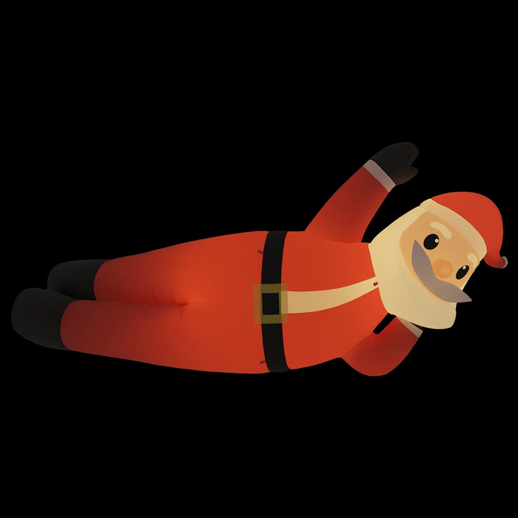 Image of vidaXL Christmas Inflatable Lying Santa LED 160 cm