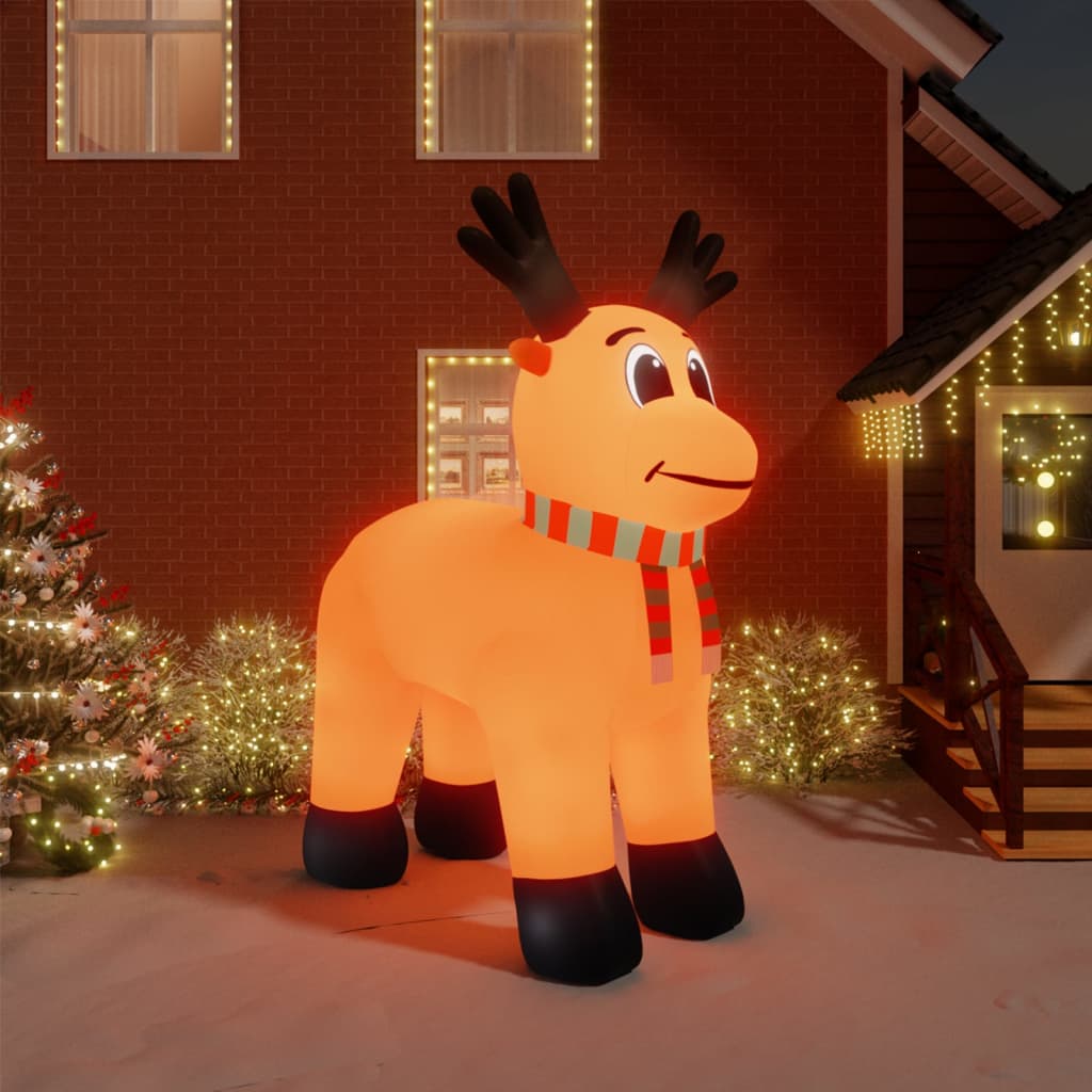 Inflatable Reindeer Orange Oxford fabric with PU coatin...