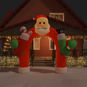 Božični napihljiv obok z LED lučkami 320 cm