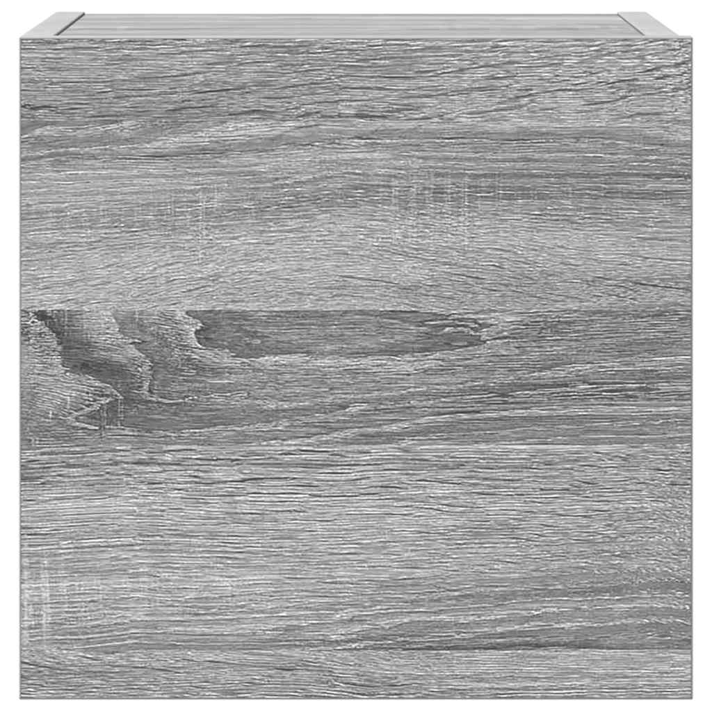 Σετ Επίπλων Τηλεόρασης 4 Τεμ. Γκρι Sonoma Επεξεργασμένο Ξύλο - Image 8