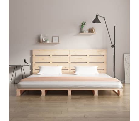 vidaXL Bed Frame 140x200 cm Solid Wood Pine